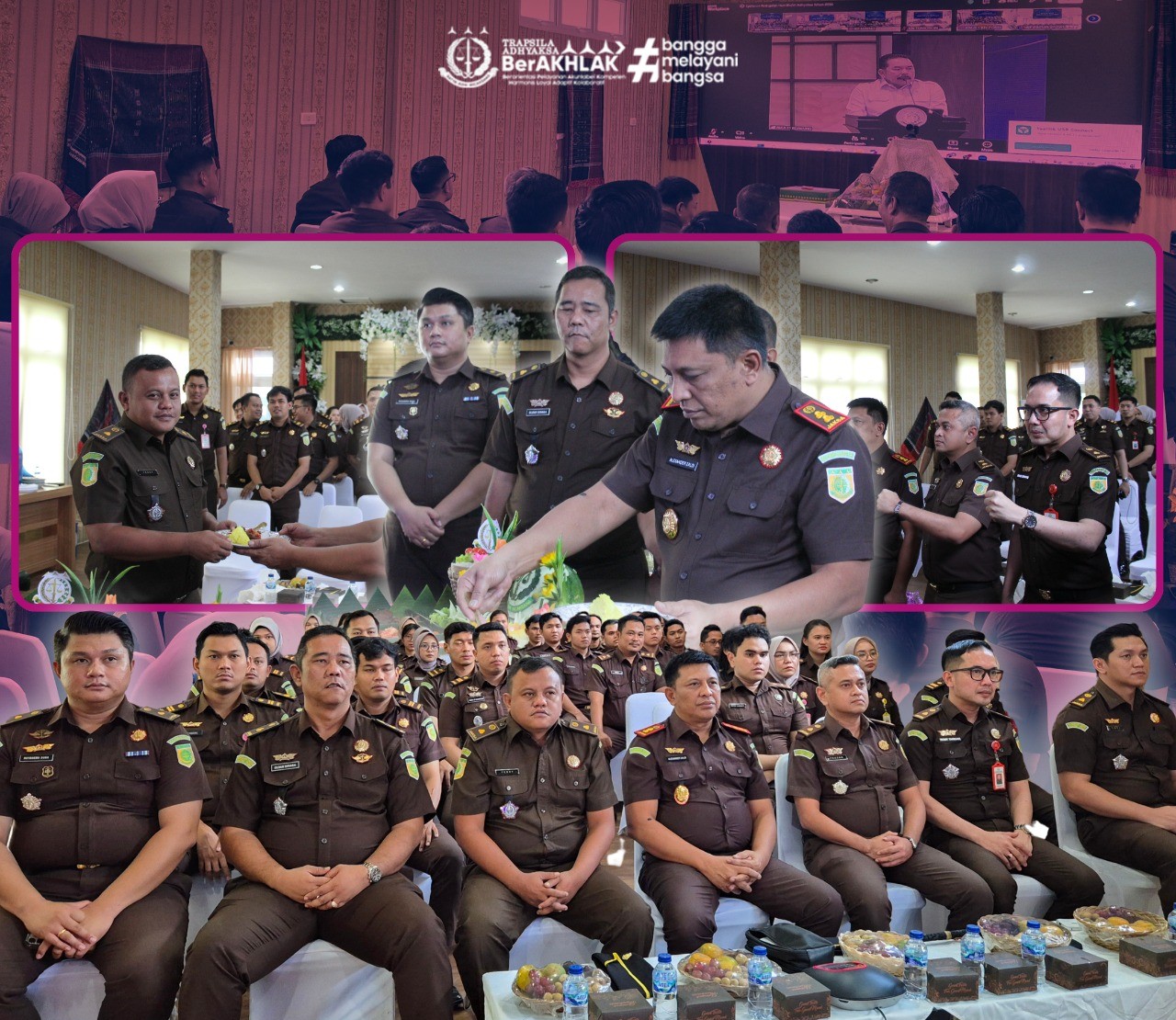 Acara Syukuran Hari Bhakti Adhyaksa ke-66 Tahun 2026 di Kejaksaan Negeri Labuhanbatu Selatan