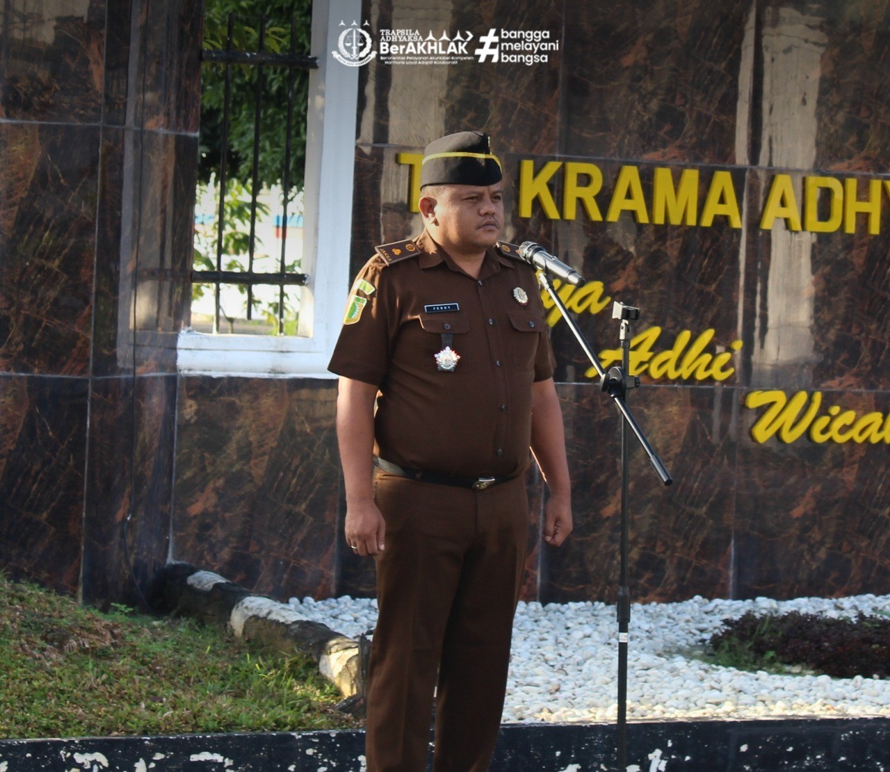 Apel Pagi Kejaksaan Negeri Labuhanbatu Selatan