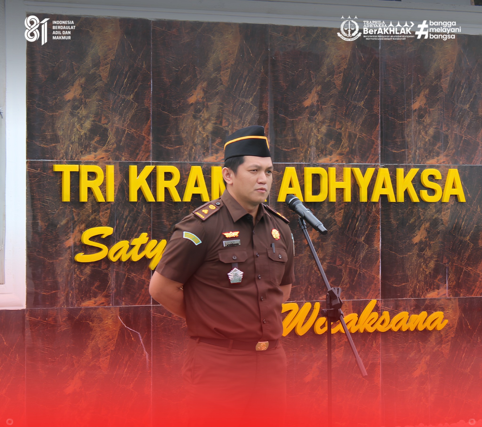 Apel Pagi Kejaksaan Negeri Labuhanbatu Selatan