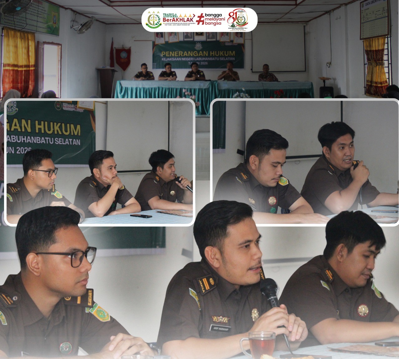 Kegiatan Penerangan Hukum kepada Aparatur Desa di Desa Sukadame