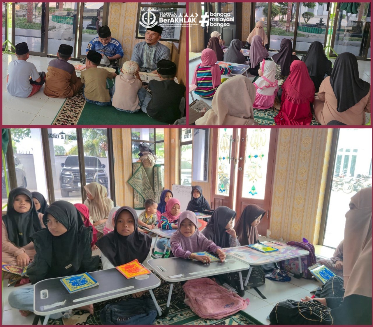 Kegiatan Taman Baca Al-Qur’an di Mushollah Al-kautsar Kejaksaan Negeri Labuhanbatu Selatan