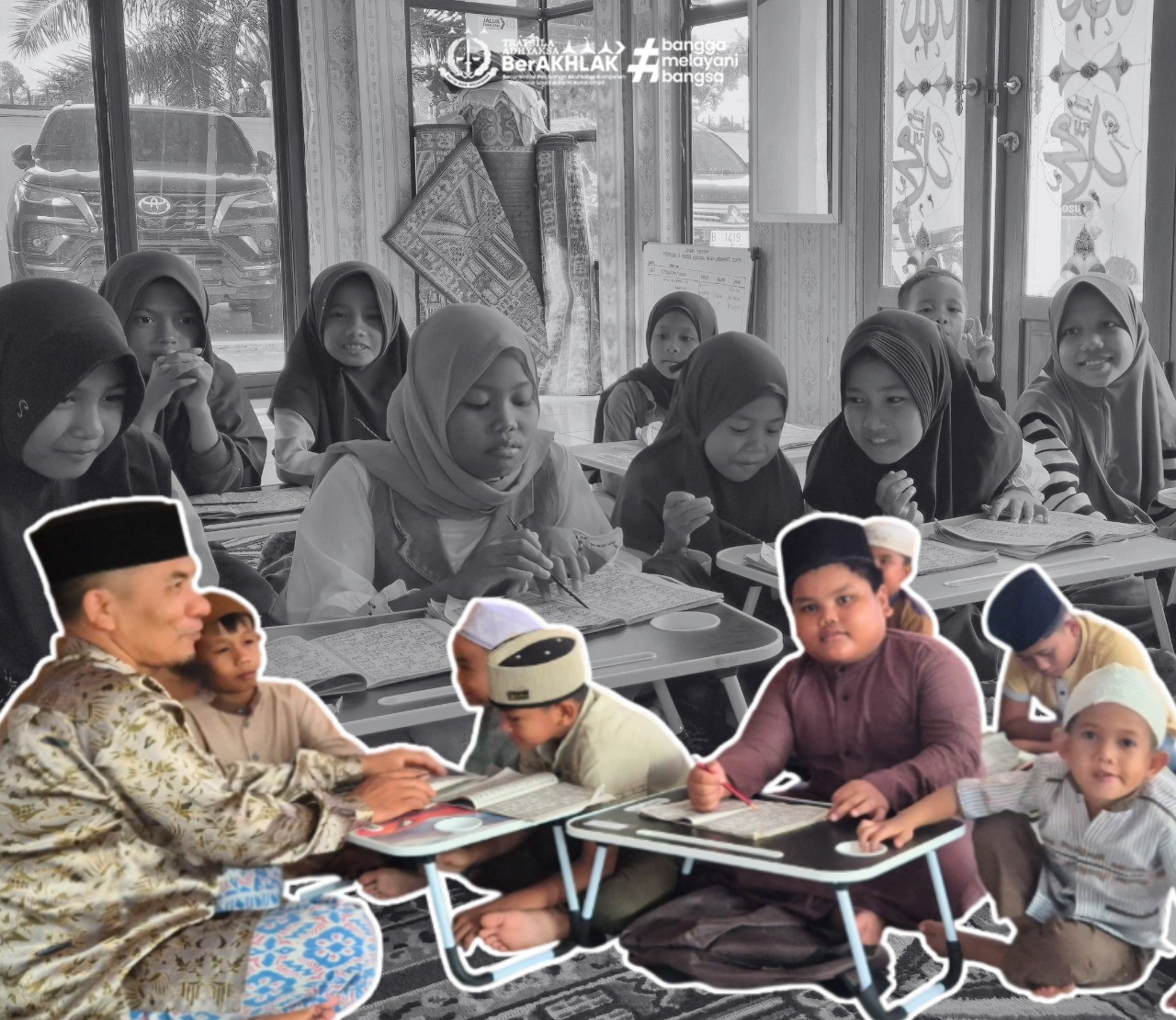 Kegiatan Taman Baca Al-Qur’an di Mushollah Al-kautsar Kejaksaan Negeri Labuhanbatu Selatan