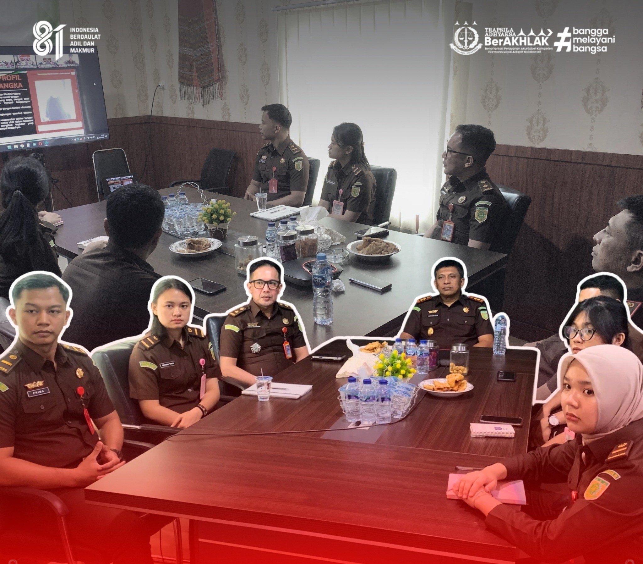 Kejaksaan Negeri Labuhanbatu Selatan Hadiri Vicon Ekspose Restorative Justice Tingkat Wilayah Kejaksaan Tinggi Sumatera Utara