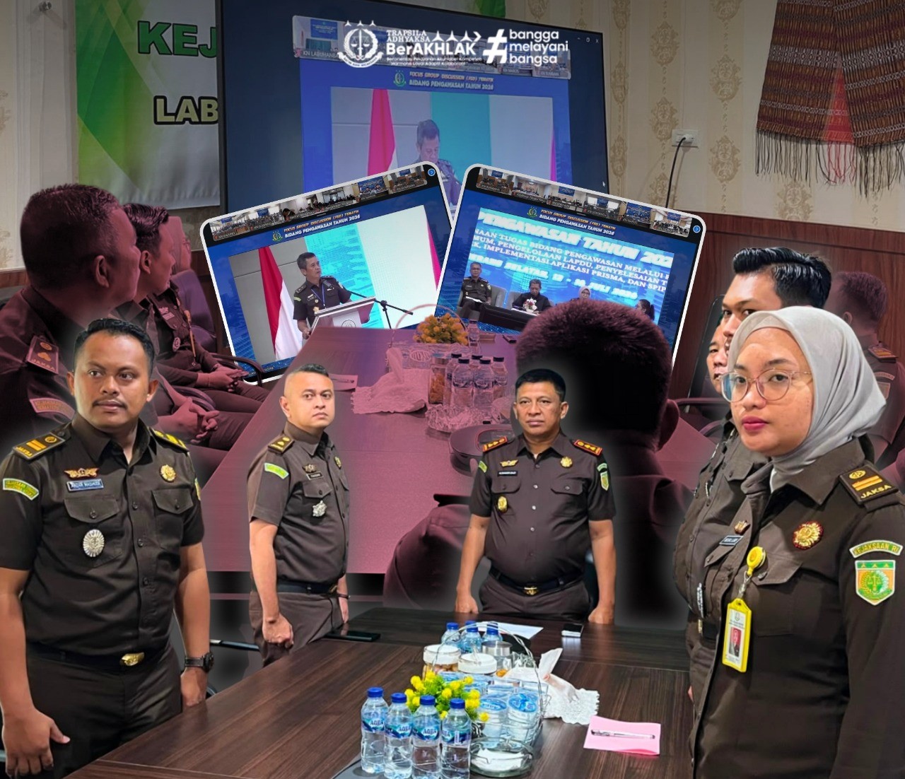 Kejaksaan Negeri Labuhanbatu Selatan mengikuti kegiatan Focus Group Discussion (FGD) Tematik Bidang Pengawasan Tahun 2026