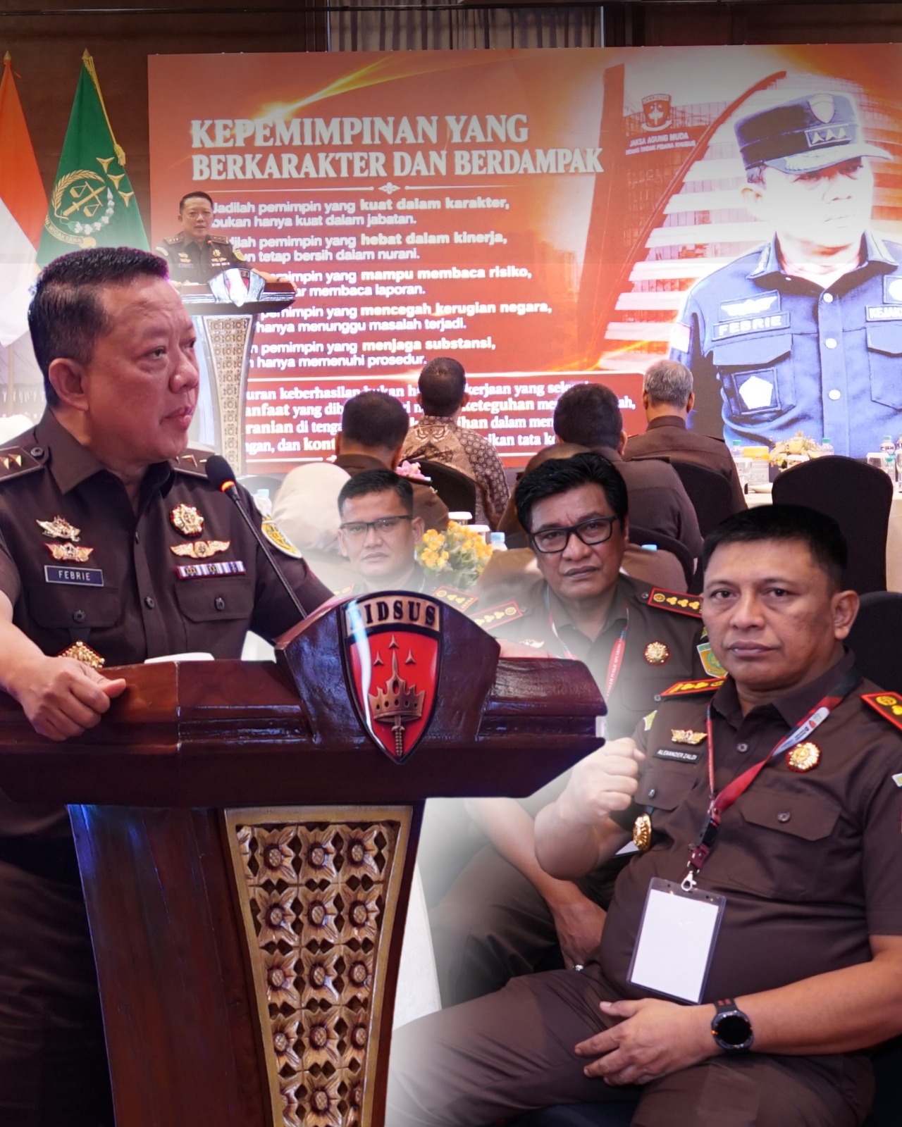 Kepala Kejaksaan Negeri Labuhanbatu Selatan, Alexander Zaldi, S.H., M.H., mengikuti kegiatan Peningkatan Kapasitas Kepemimpinan dan Kemampuan Berbicara di Depan Umum ( Public Speaking )