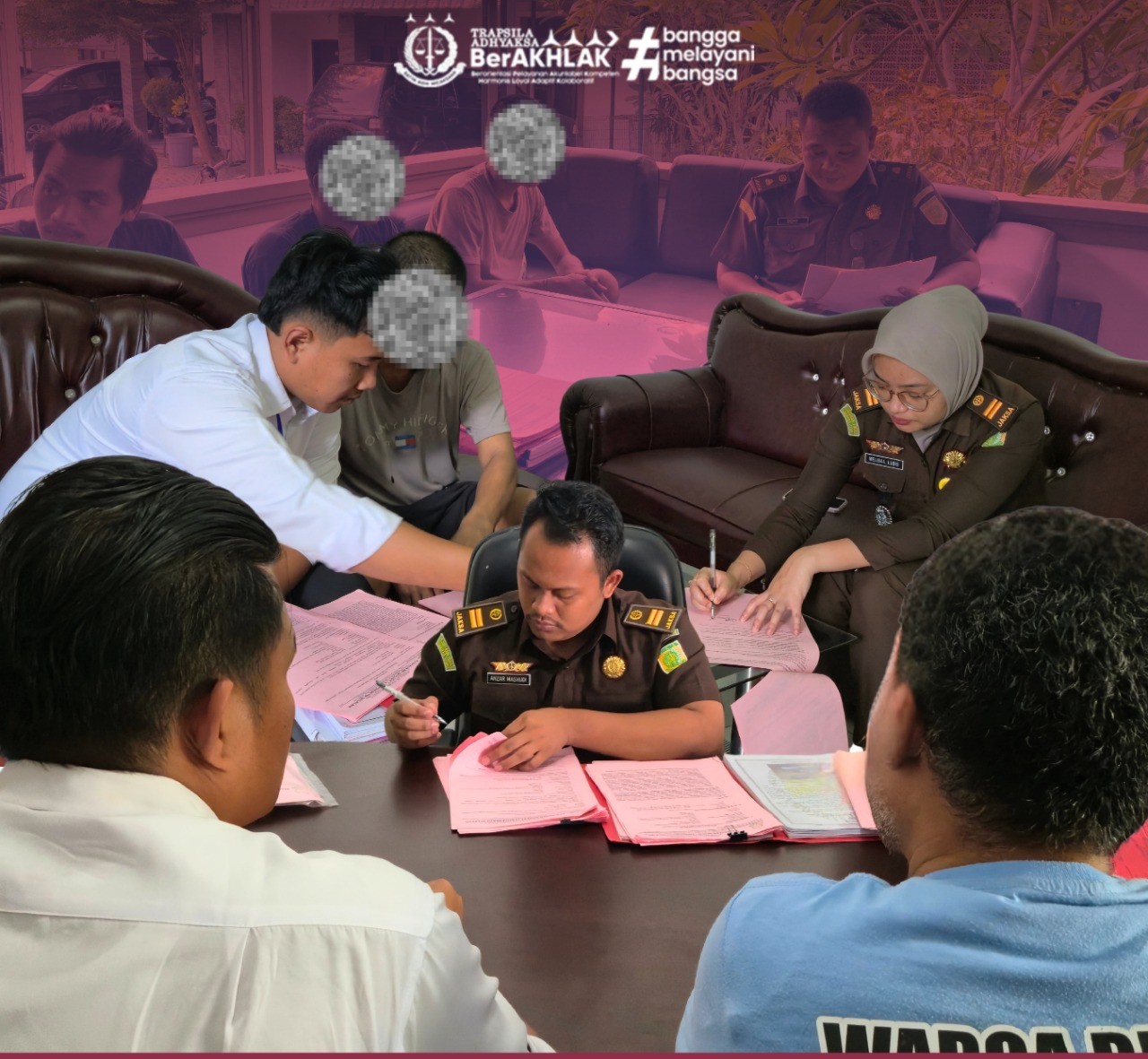 Penyerahan Para Tersangka dan Barang Bukti (Tahap II) Tindak Pidana Umum
