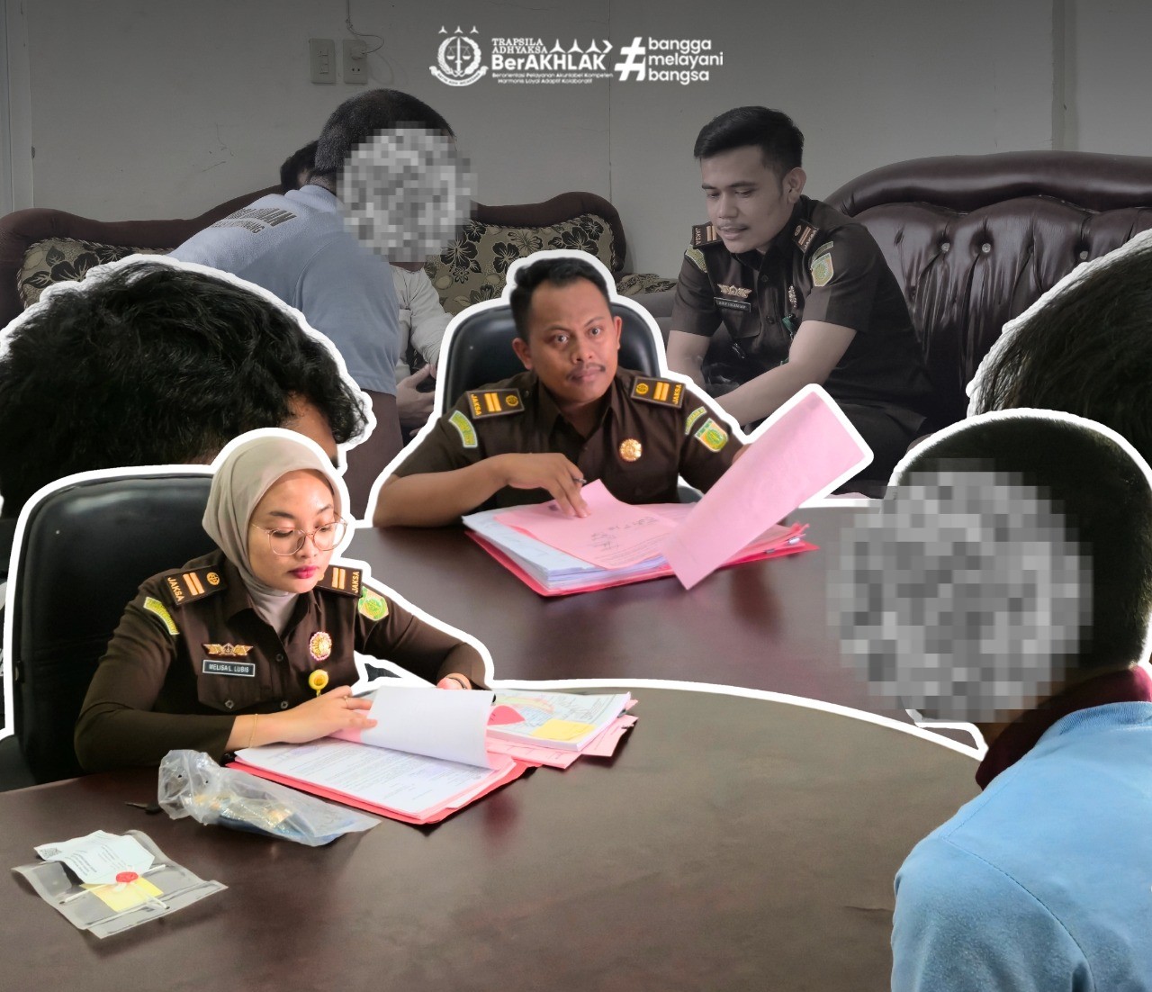 Penyerahan Para Tersangka dan Barang Bukti (Tahap II) Tindak Pidana Umum oleh Penyidik Polres Labuhanbatu Selatan