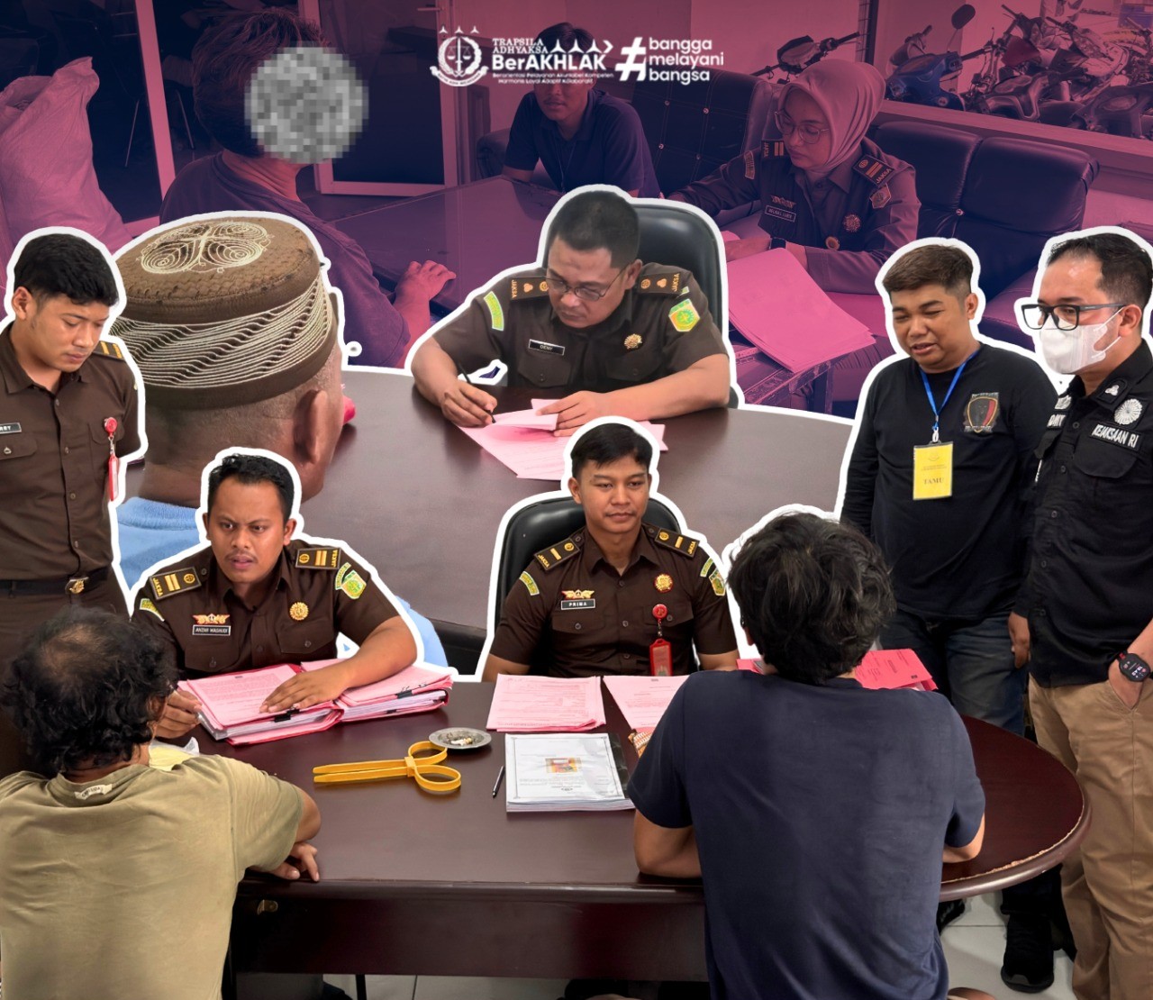 Penyerahan Para Tersangka dan Barang Bukti (Tahap II) Tindak Pidana Umum oleh Penyidik Polres Labuhanbatu Selatan