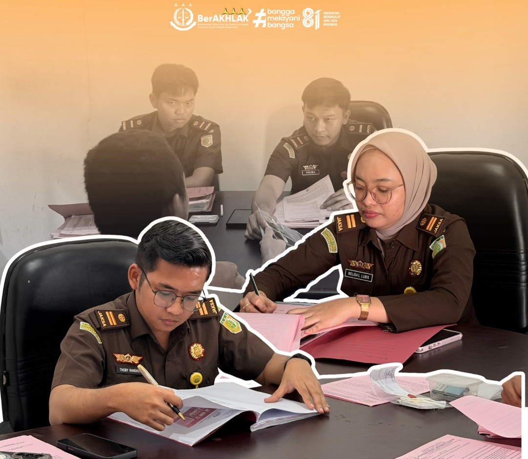 Penyerahan Para Tersangka dan Barang Bukti (Tahap II) Tindak Pidana Umum oleh Penyidik Polres Labuhanbatu Selatan