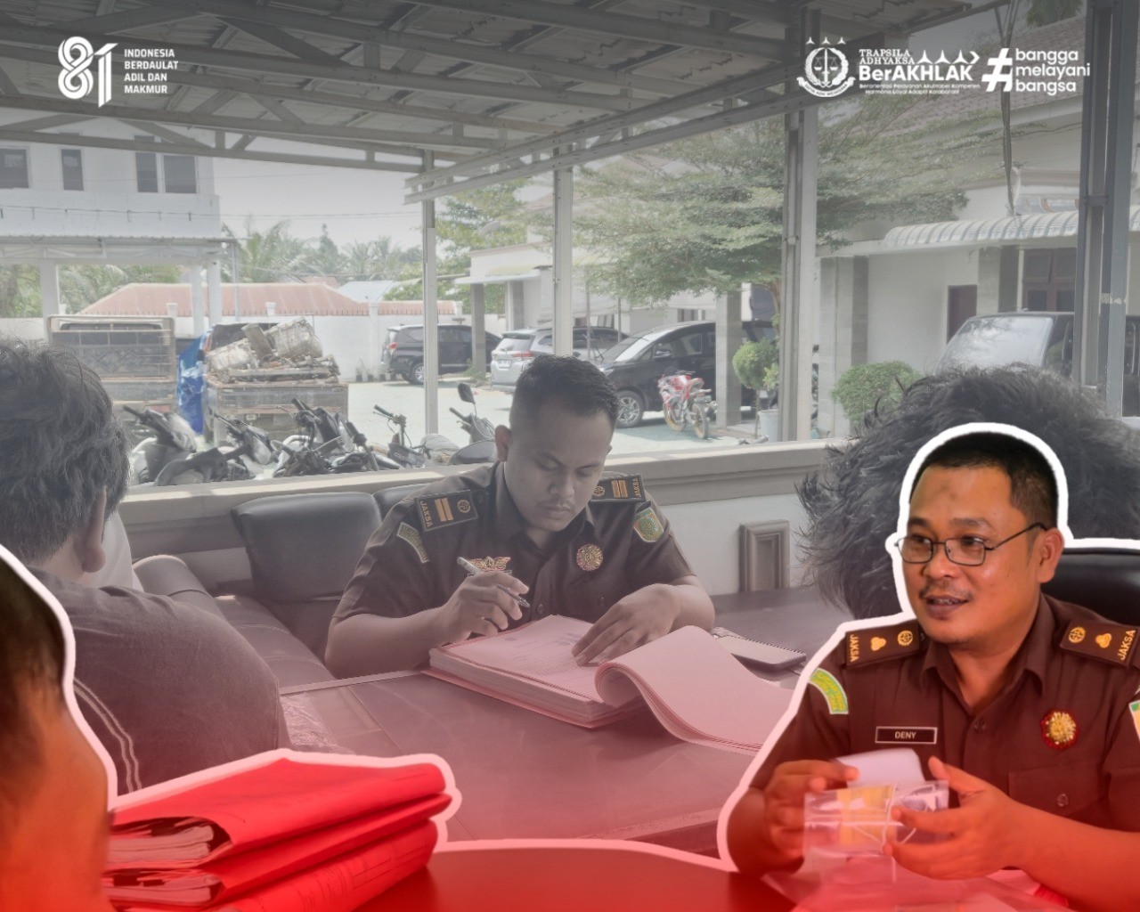 Penyerahan Para Tersangka dan Barang Bukti (Tahap II) Tindak Pidana Umum oleh Penyidik Polres Labuhanbatu Selatan kepada Jaksa Penuntut Umum