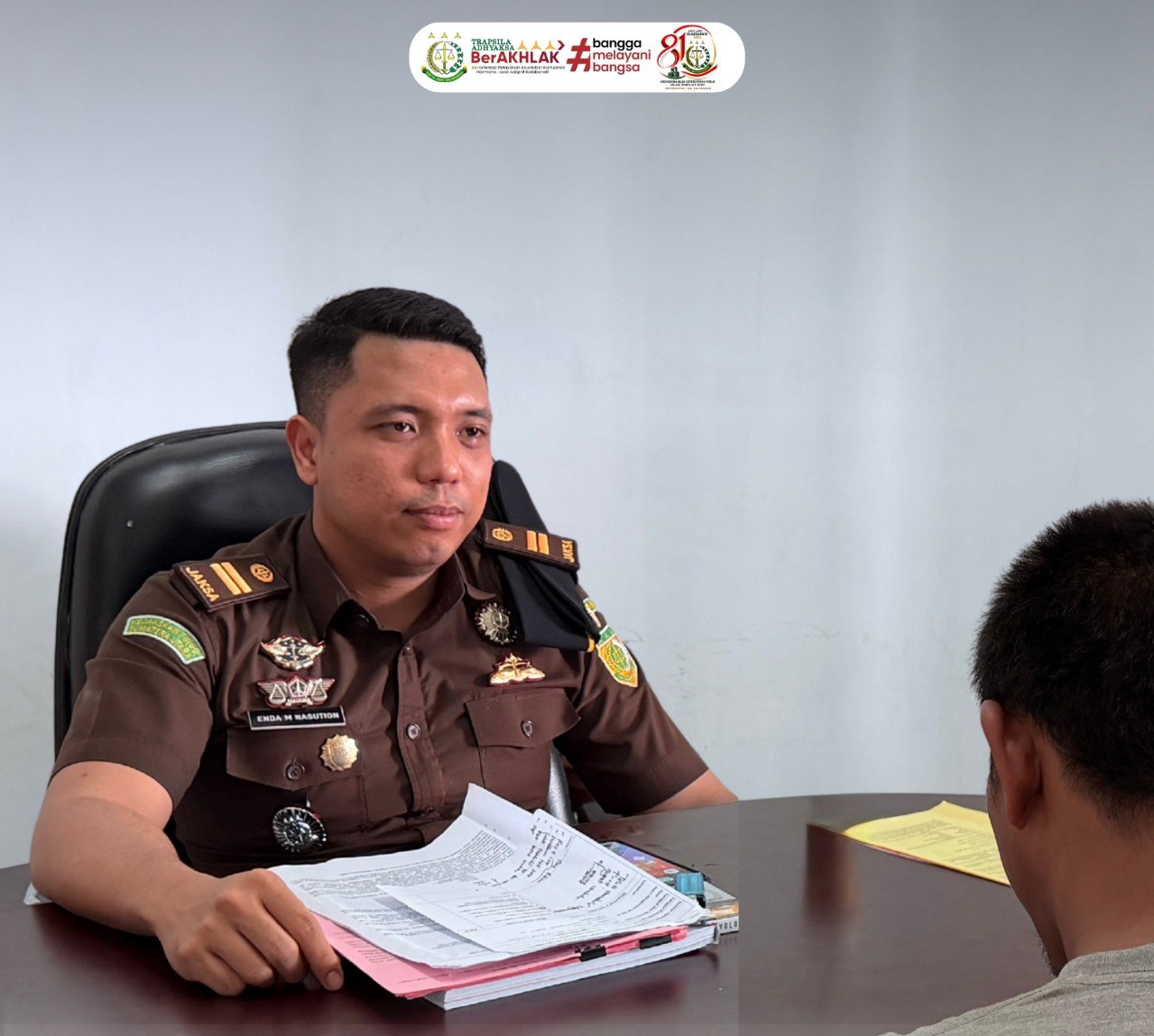Penyerahan Para Tersangka dan Barang Bukti (Tahap II) Tindak Pidana Umum oleh Penyidik Polres Labuhanbatu Selatan kepada Jaksa Penuntut Umum