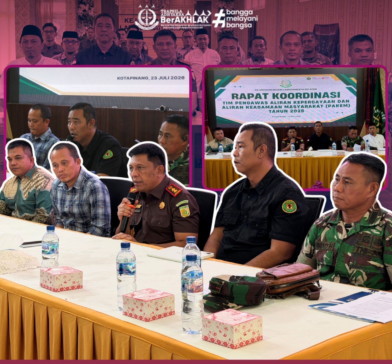 Rapat Koordinasi Pengawasan Aliran Kepercayaan Masyarakat (PAKEM) di Wilayah Kabupaten Labuhanbatu Selatan Tahun 2026