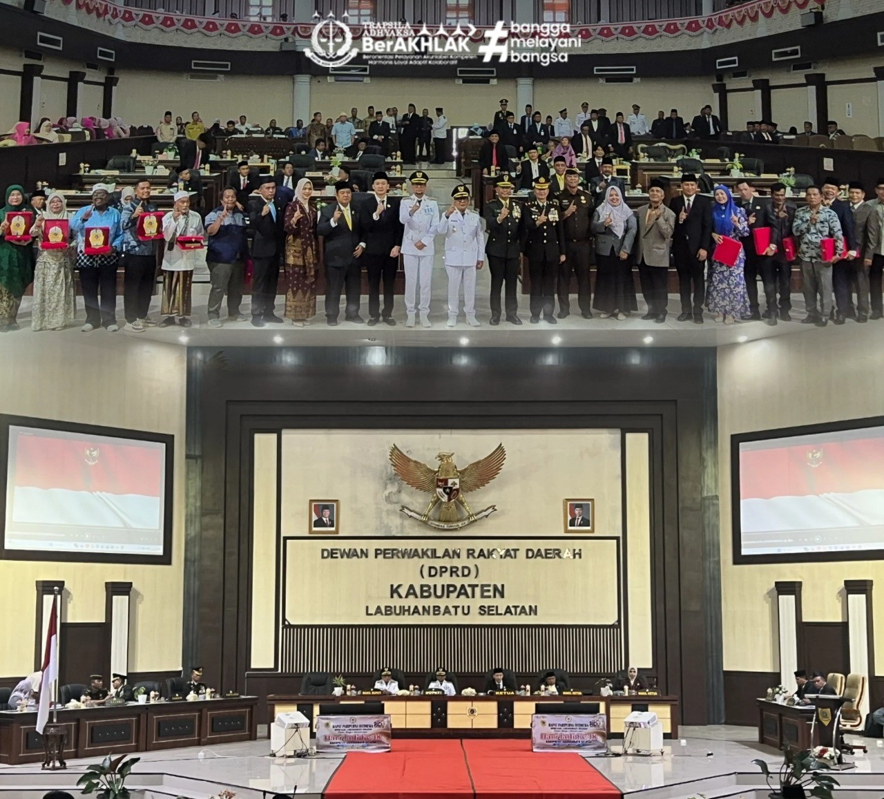 Ruang Rapat Paripurna DPRD Kabupaten Labuhanbatu Selatan