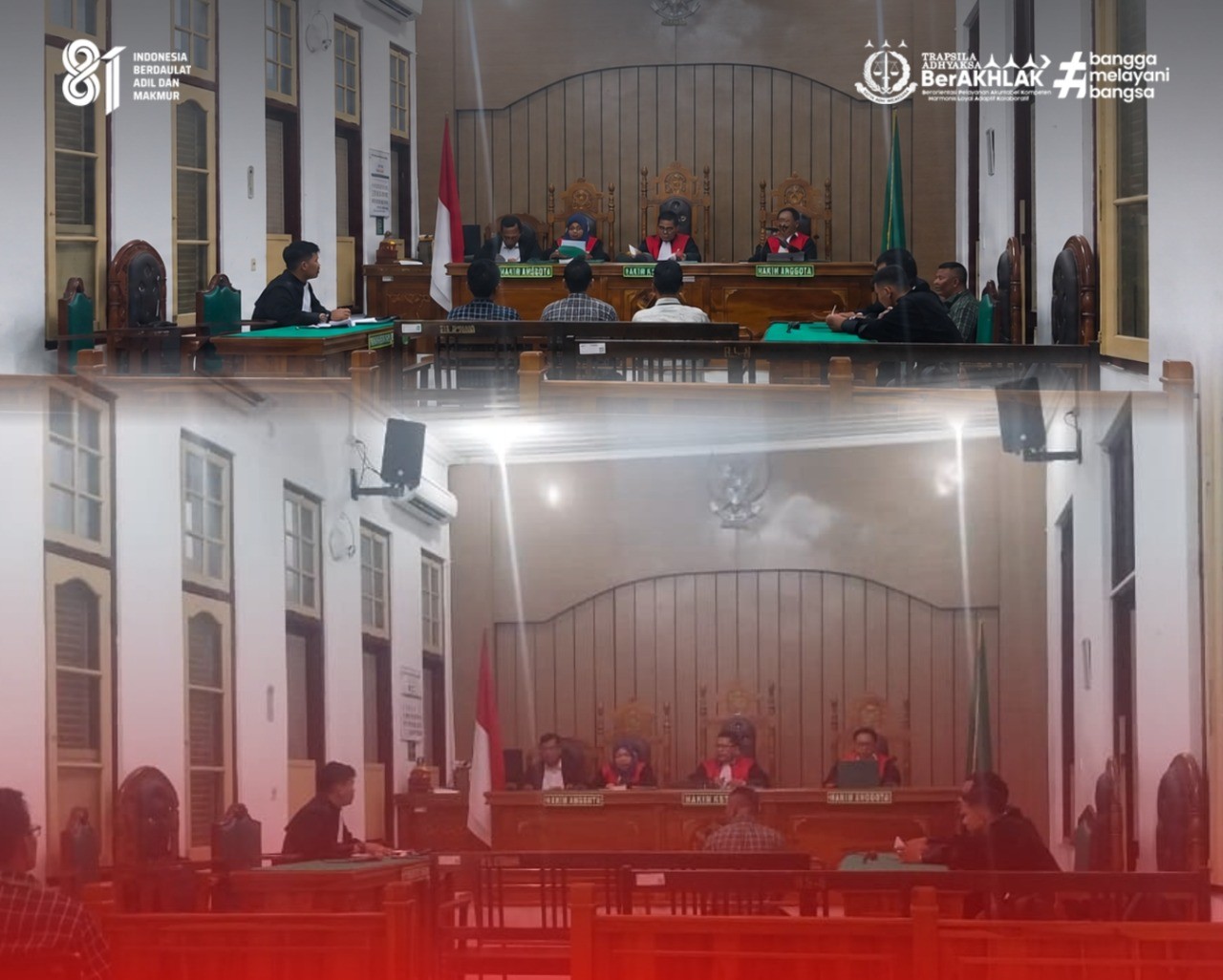 Telah dilaksanakan sidang dengan agenda Pemeriksaan Saksi dalam perkara Tindak Pidana Korupsi Pengadaan Plang “Sekolah Ramah Anak” di Sekolah UPTD SDN dan UPTD SMPN se-Kabupaten Labuhanbatu Selatan