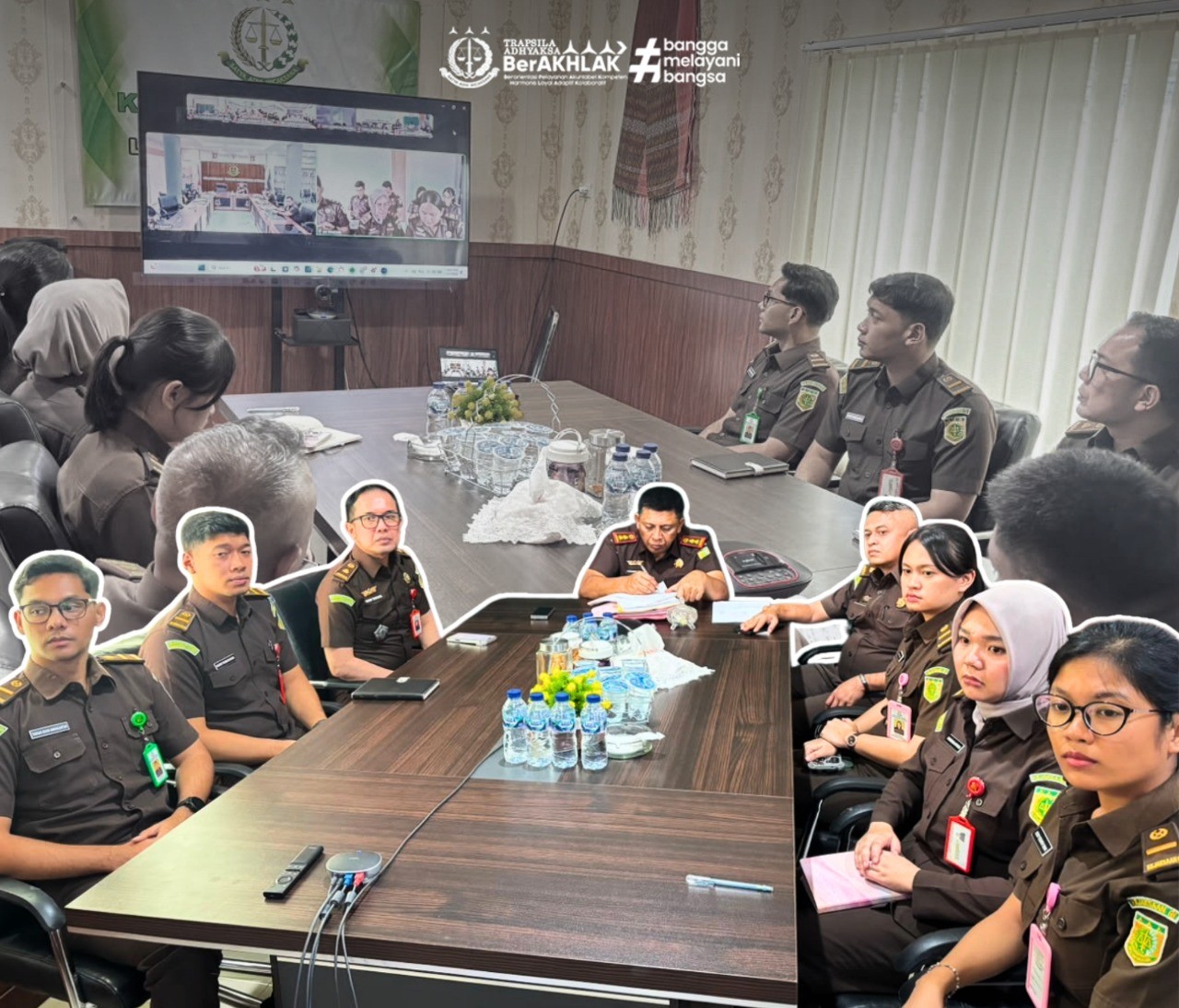 Video Conference (Vicon) Ekspose Restorative Justice Tingkat Wilayah Kejaksaan Tinggi Sumatera Utara
