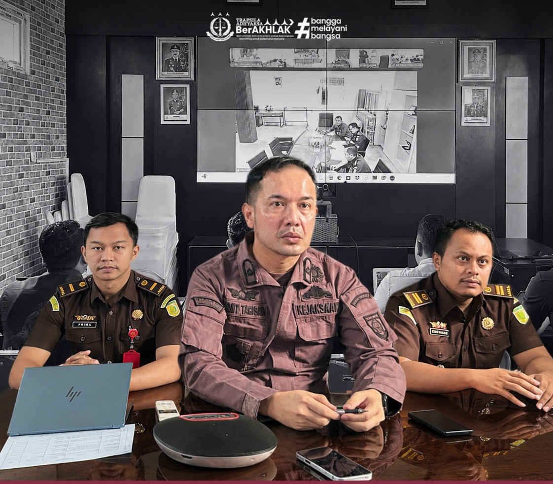 Video Conference (Vicon) Ekspose Restorative Justice Tingkat Wilayah Kejaksaan Tinggi Sumatera Utara